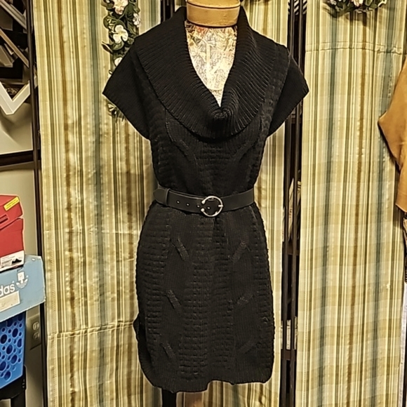 Cable knit Sweater Dress, size Small/ Medium - Picture 1 of 5